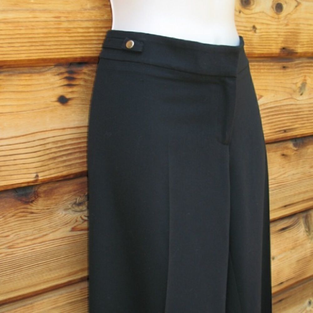 Cache Black Extra Wide Flare Leg Pants - Picture 4 of 7
